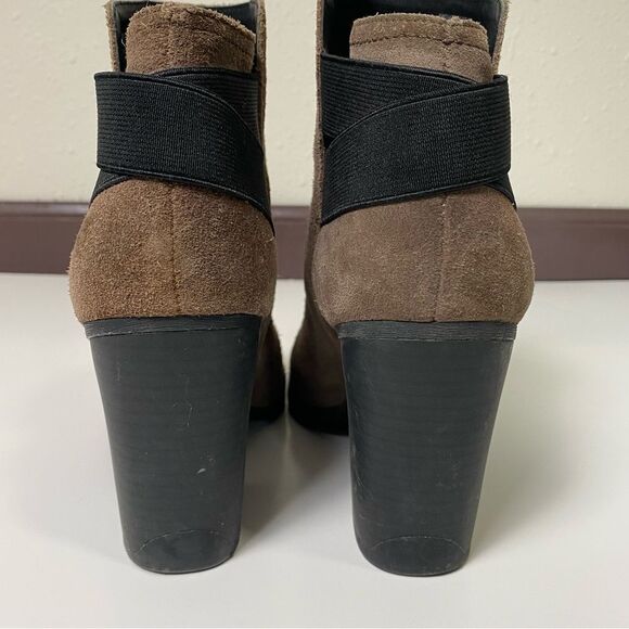 Kenneth Cole Reaction "Might Make It" Leather Ankle Booties Women's Size 8.5 - Picture 6 of 15